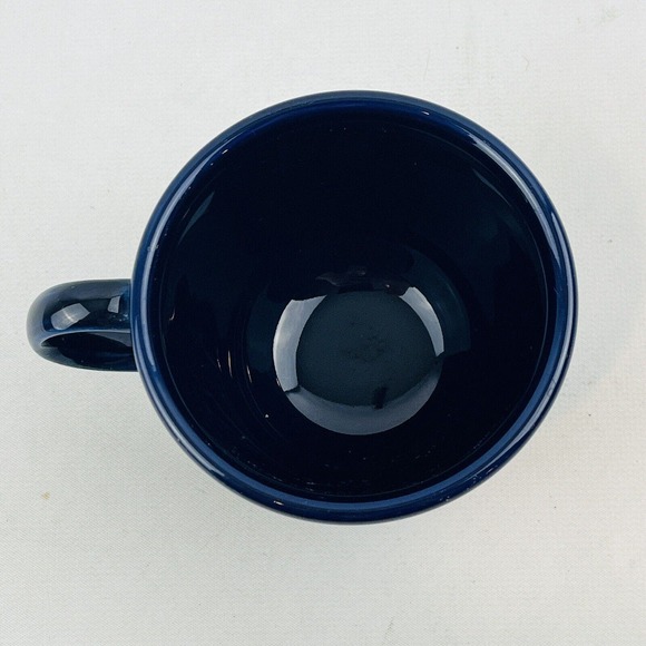 Fiesta Cobalt Blue Flat Cup Only Coffee Tea Homer Laughlin HLC Fiestaware - Picture 5 of 8